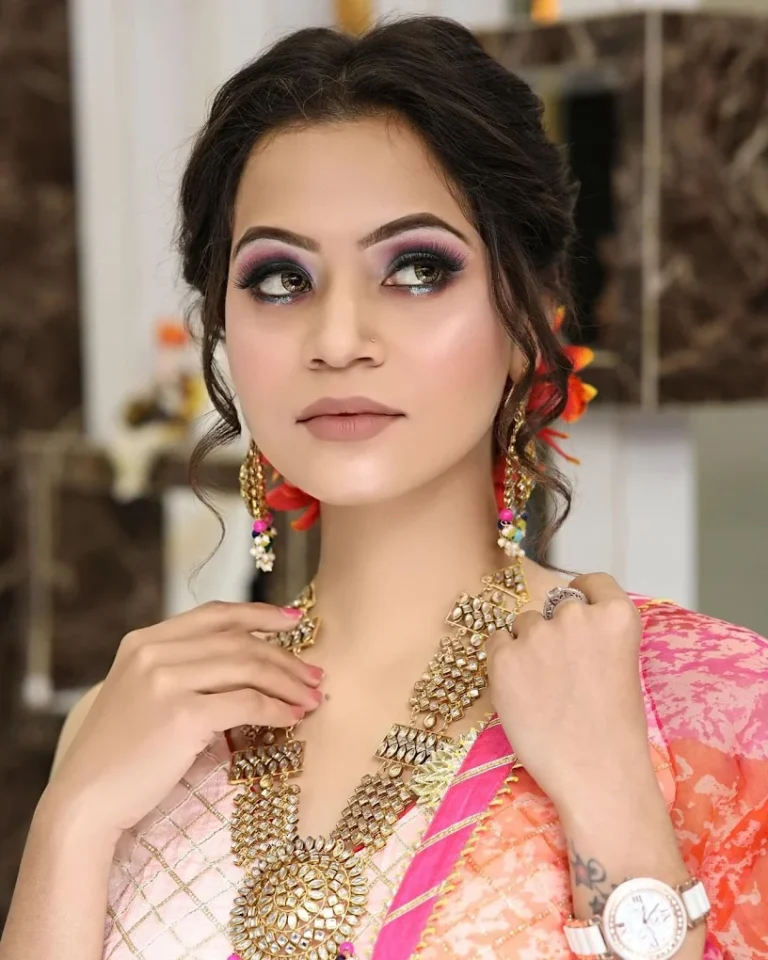 Alex International salon Ludhiana party makeup 768x960