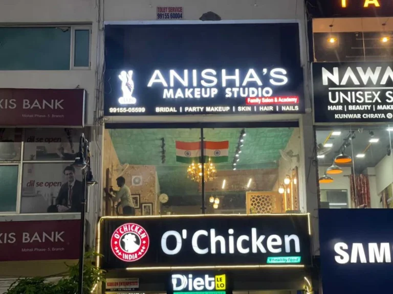 Anishas Makeup Studio Mohali profile image 2 768x575