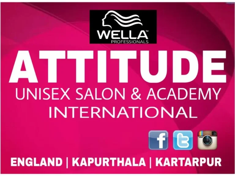 Attitude Luxury Salon Academy Kapurthala logo 2 768x576