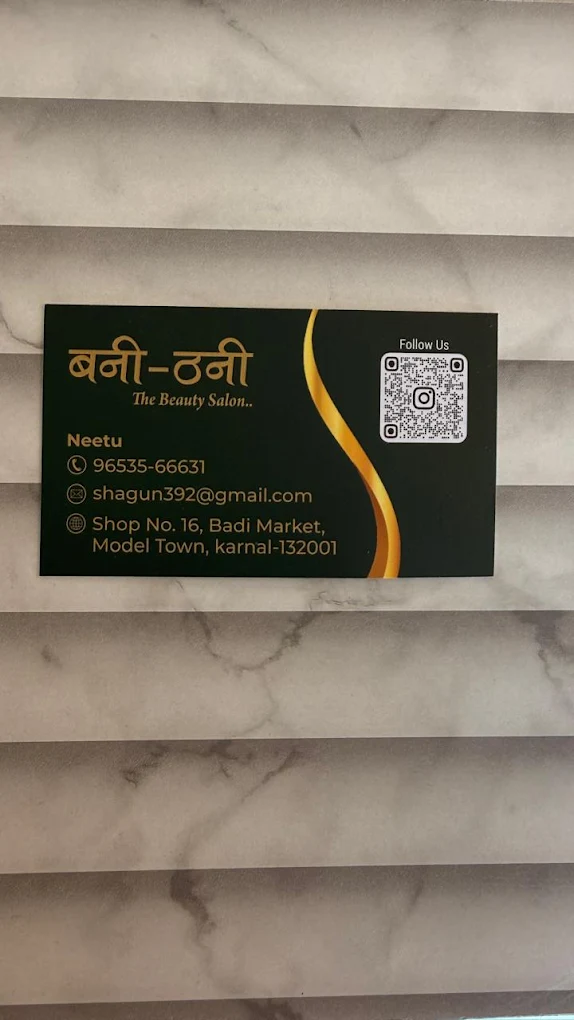 Bani Thani The Beauty Salon logo