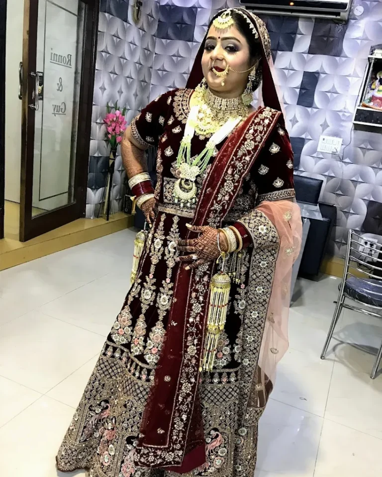 Brightness Studio Rani Ka Bagh Amritsar bride makeup 768x959