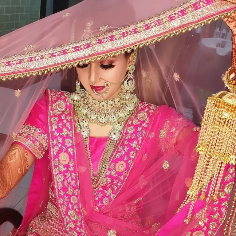 Cuts Point Salon Academy Ludhiana bride makeup 768x768