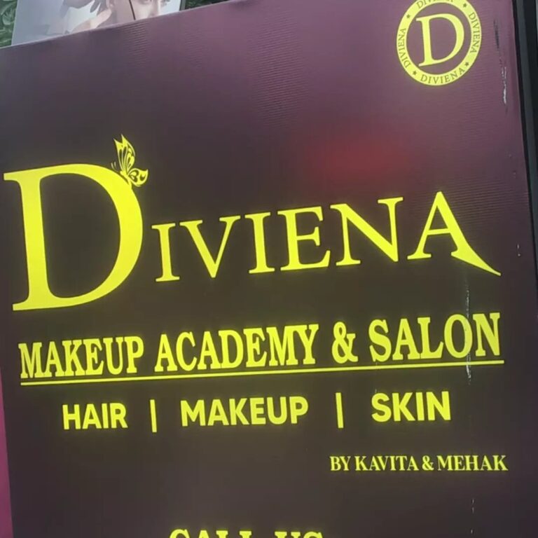 Diviena Makeup Academy Salon Amritsar logo 768x768