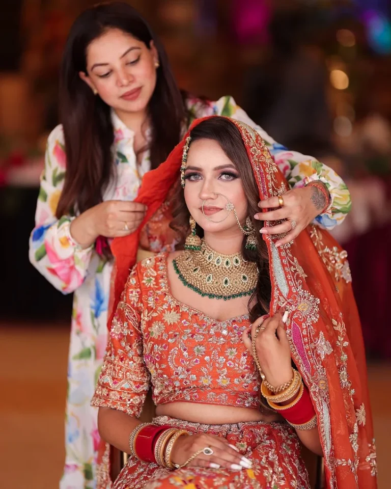 Fusion The Luxury Salon Jalandhar bridal 768x960