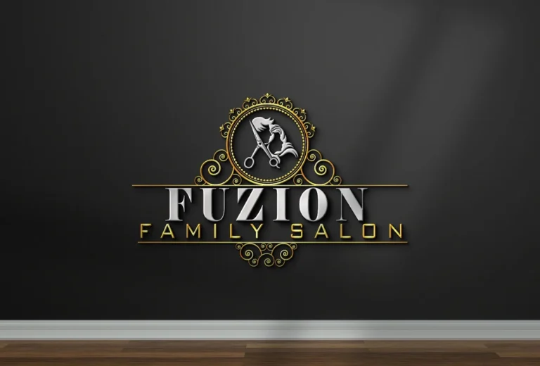 Fuzion Family Salon Ambala logo 768x520