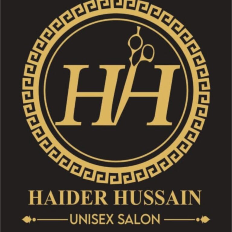 Haider Husain Unisex salon Jalandhar logo 768x768