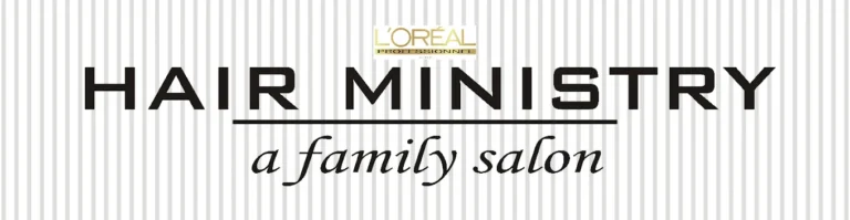 Hair Ministry Salon Gurdaspur logo 2 768x199