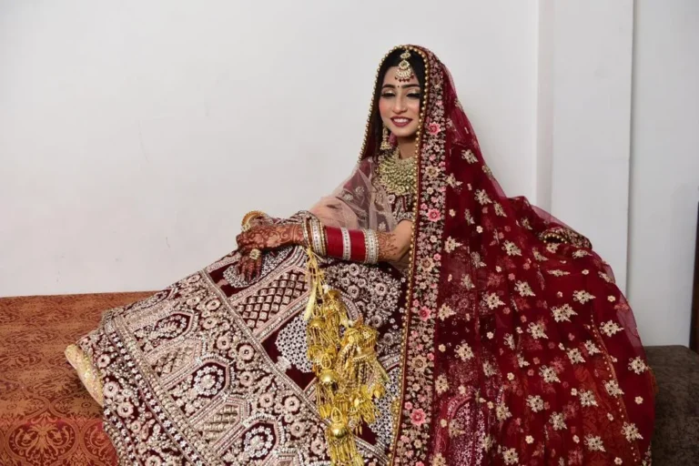 Hair Turners Bridal Studio Ludhiana bride 768x512