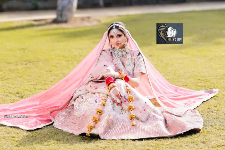 Hairs Inn Bridal Studio Salon Ludhiana bride 768x512