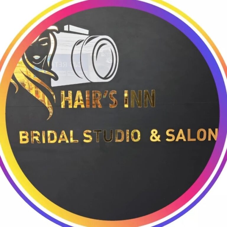Hairs Inn Bridal Studio Salon Ludhiana logo 768x768