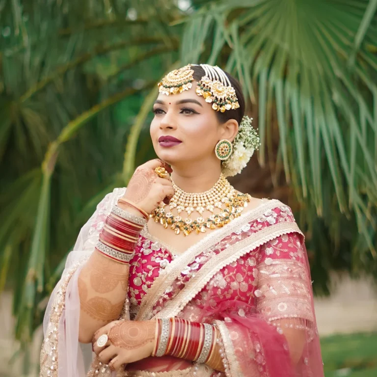 Harins Makeup Studio Patiala bride 768x768