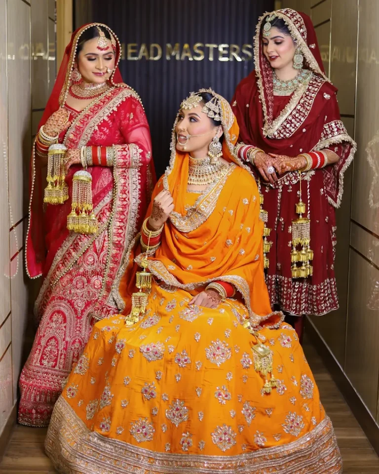 Headmasters Salon Mohali bride 768x960