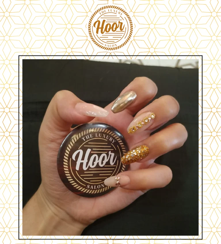 Hoor Luxury Salon Pathankot nails 768x848