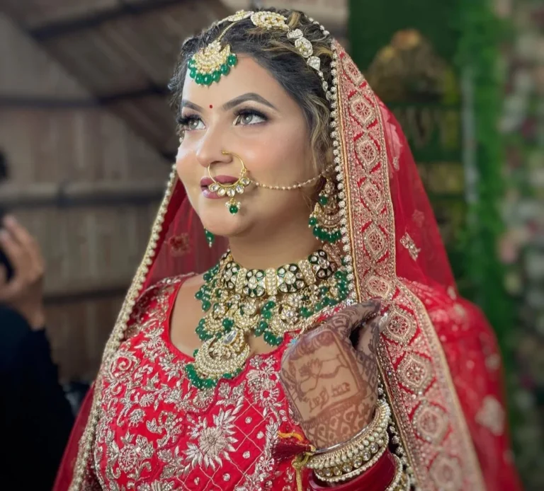 Inaayat Hair Beauty Salon Jalandhar bride 768x694