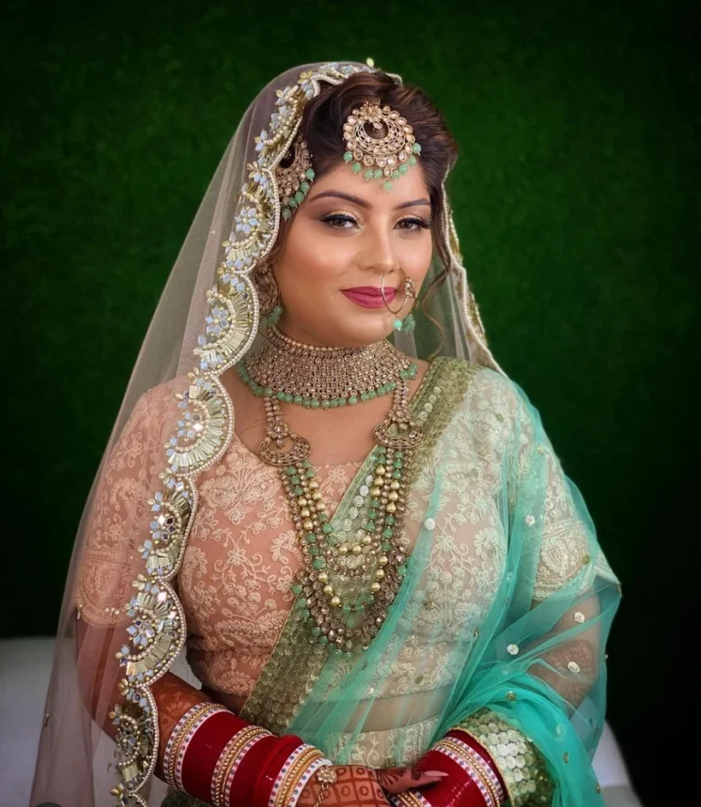 Karneet Kaur Luxury Unisex Salon Amritsar bridal 768x884