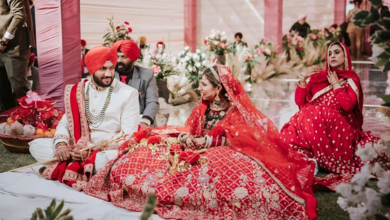 Karneet Kaur Luxury Unisex Salon Amritsar bride 768x433