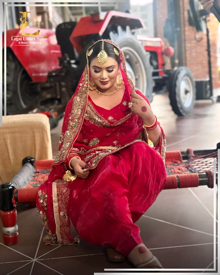 Legal Luxury Salon Amritsar punjabi bride 768x960