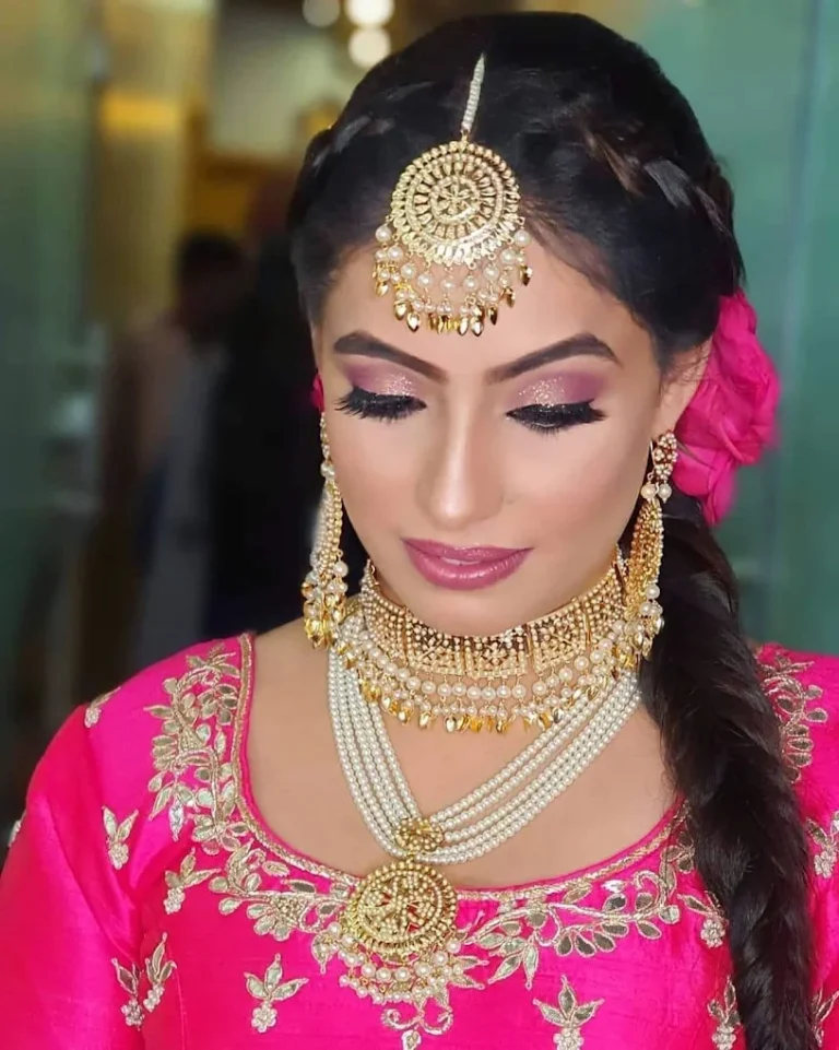 London Empire Salon Jalandhar bride 768x961