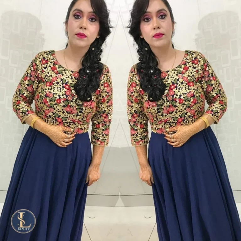 Lounge Beauty Studio Academy Ambala party makeup 768x768