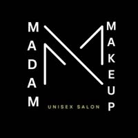 Madam makeup unisex salon and academy logo