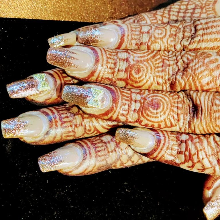 Mane Image Salon Bathinda bridal nails 768x769