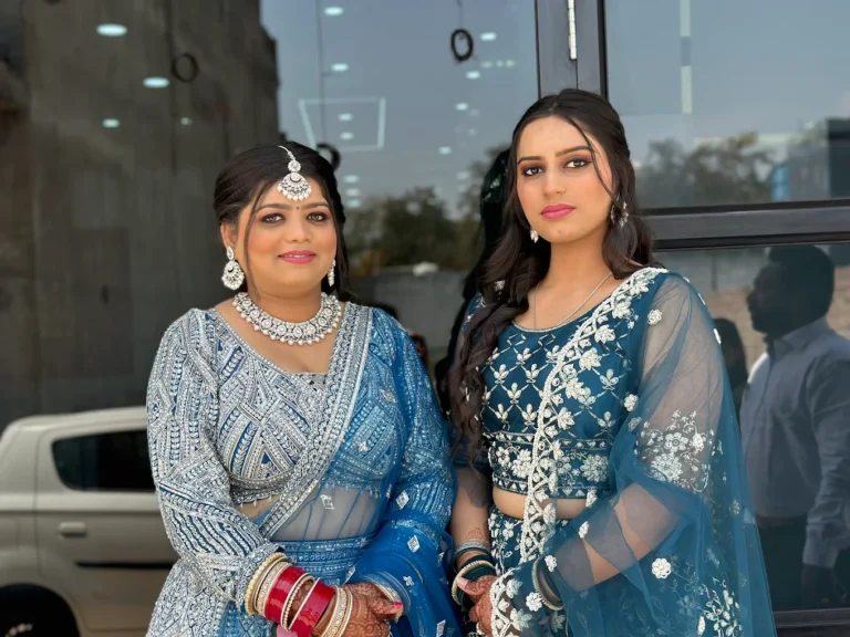 Michael Hair Makeup Studio Hoshiarpur party makeup 768x576