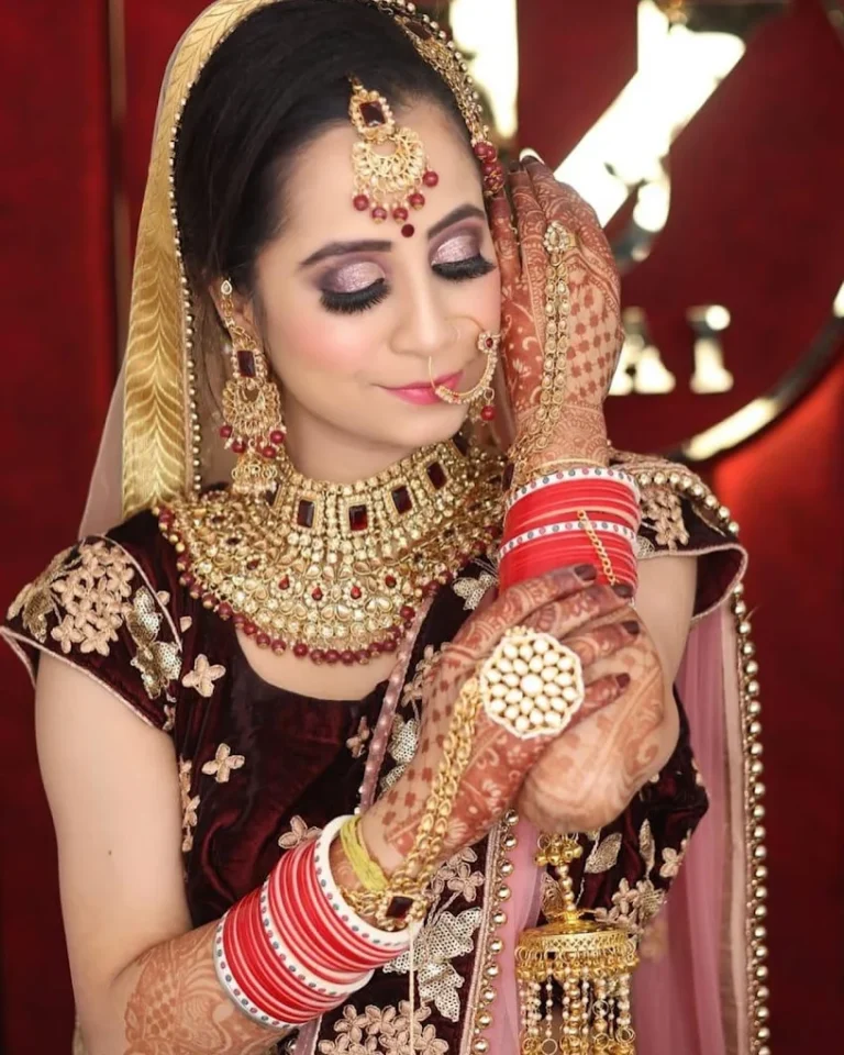 New Generation A Family salon Karnal bride makeup 768x960