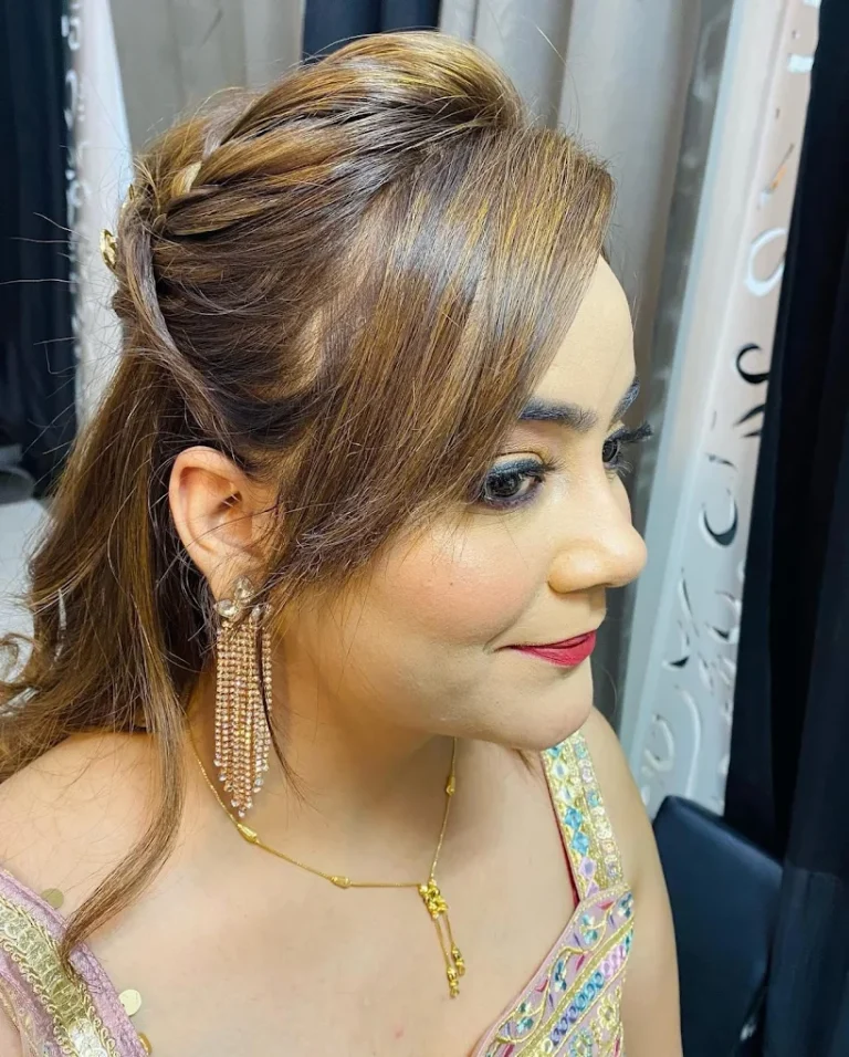 New Generation A Family salon Karnal makeup 768x956