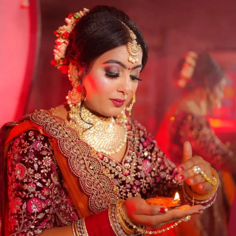 Nirmals Beauty Arcade Pathankot bridal makeup 768x768