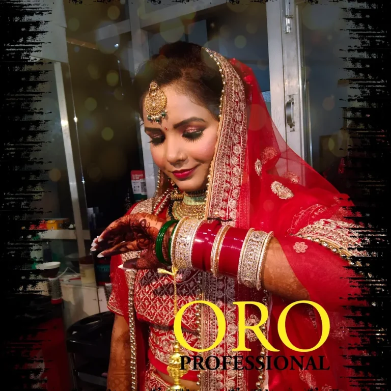 Oro Professional Salon Academy Bathinda bride 768x768
