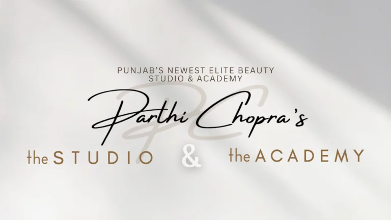Parthi Chopras Luxury Salon Academy Mohali logo 2 768x433