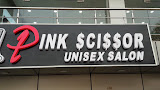 Pink Scissor Unisex Salon Mathuralogo