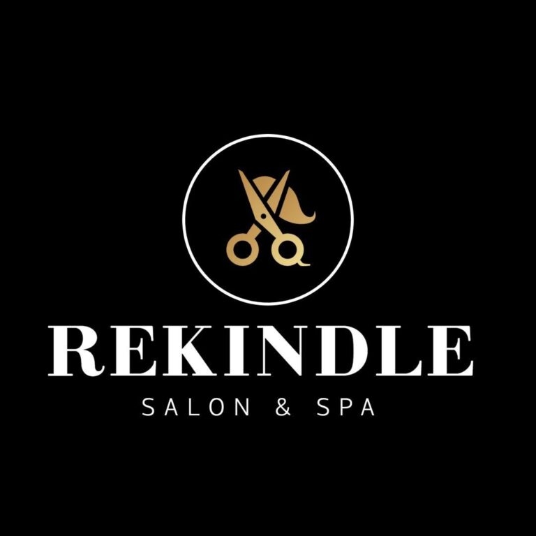 Rekindle salon spa logo 768x768