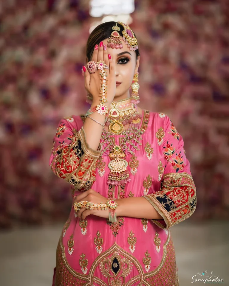Ritu Kolentines International Makeup Artist Jalandhar bride 768x960