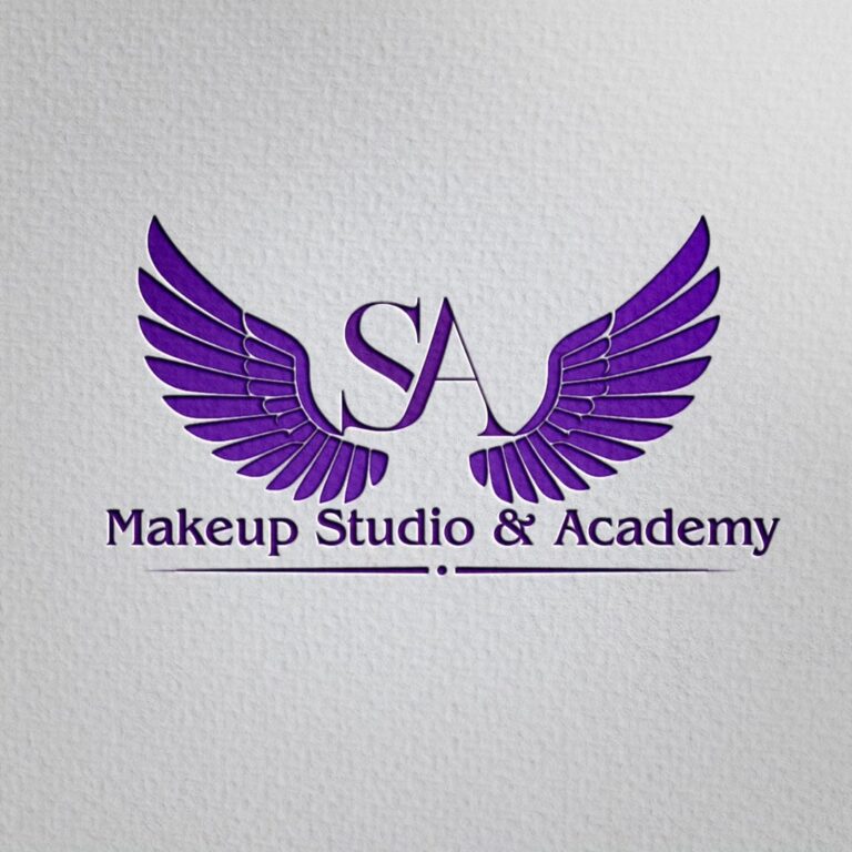 SA Makeup Studio Academy Fazilka logo 2 768x768