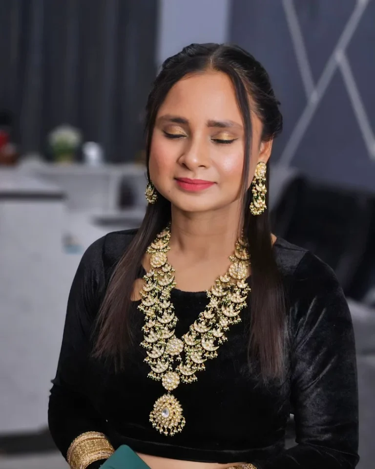 Sunny Salon n Spa Hoshiarpur party makeup 768x960