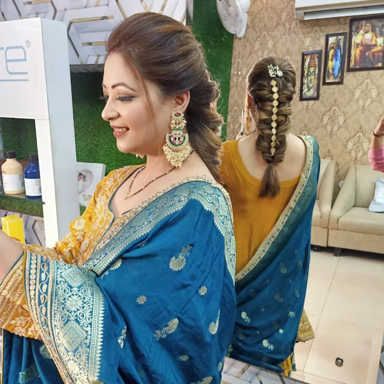 The Own Salon Ludhiana party makeup 768x768