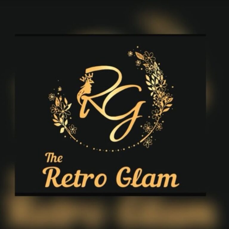 The Retro Glam Unisex Salon Academy Karnal logo 768x768