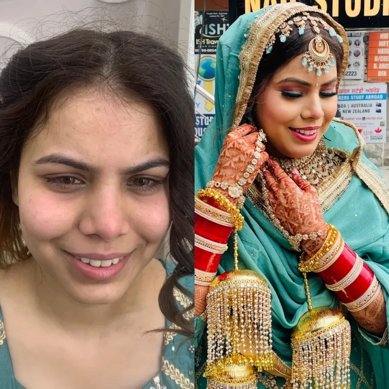 Ushazz Makeup Studio Salon Ludhiana bridal 768x768