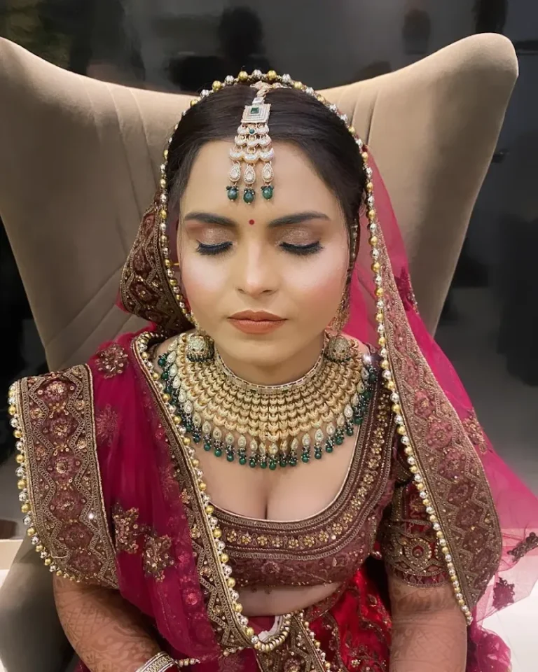 VIP Salon Academy Ambala bride 768x960