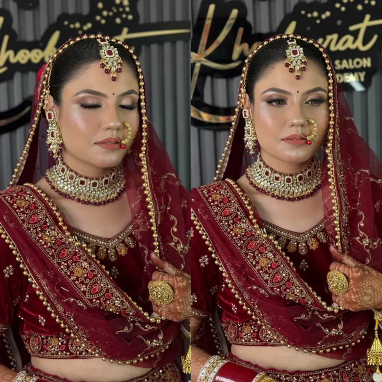 bride by Khoobsurat Beauty Salon Patiala 768x768