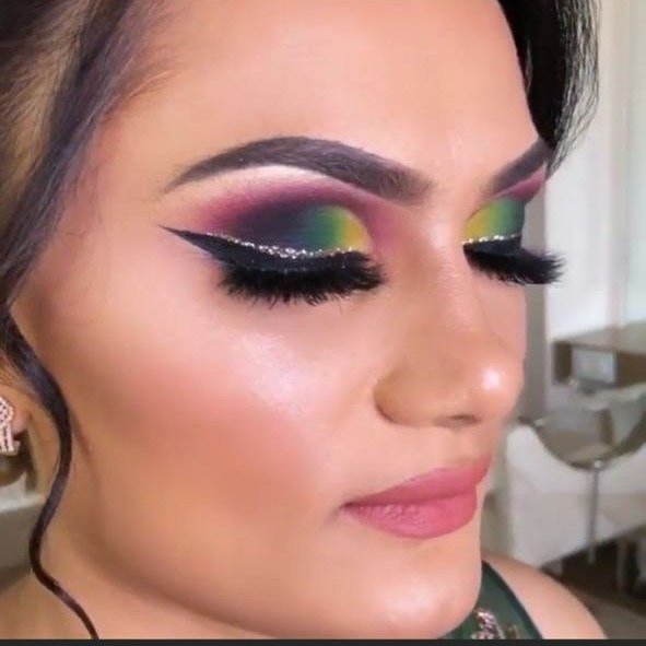 eye makeup byLa Glammour Makeover Studios Rohini New Delhi 3