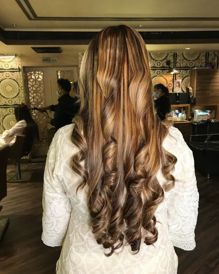 hair colour by Hoor Luxury Salon Pathankot 768x960