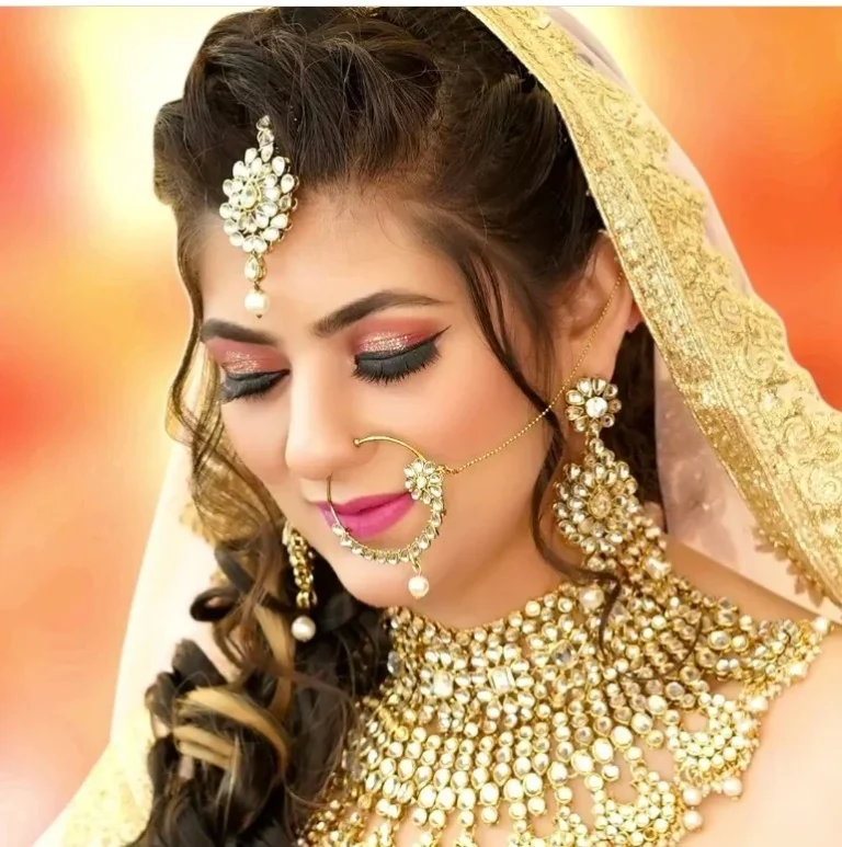 1st dream Shine Salon Panchkula bride 768x773