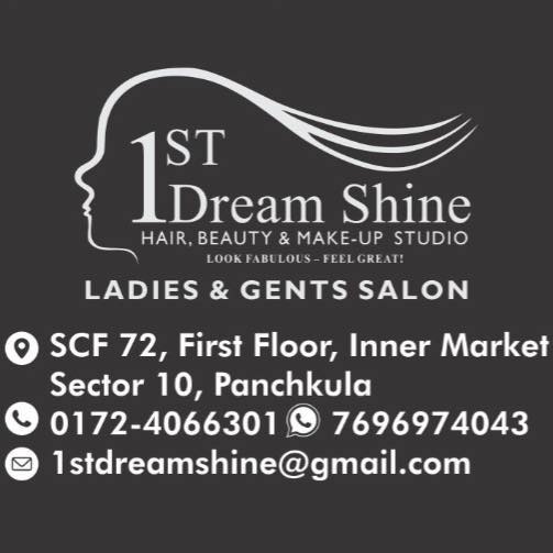 1st dream Shine Salon Panchkula logo
