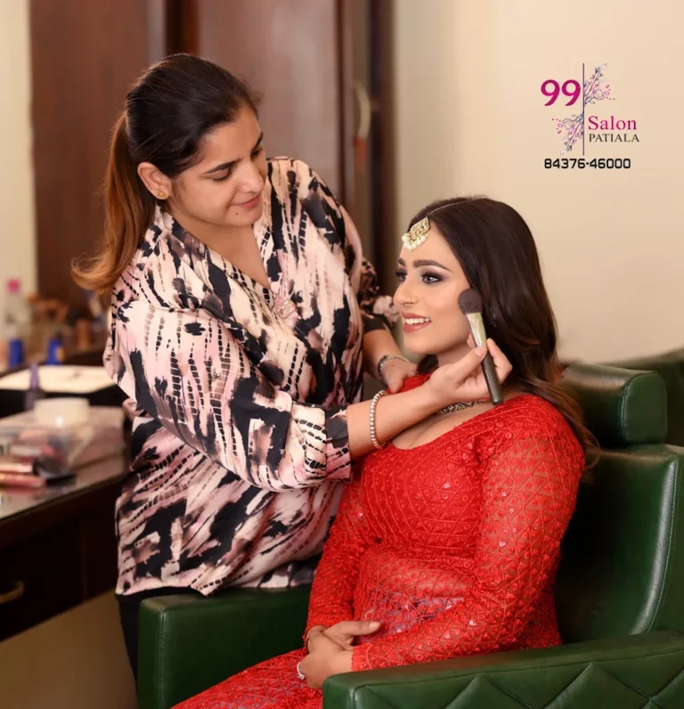 99 Salon Academy Patiala makeupp 768x796