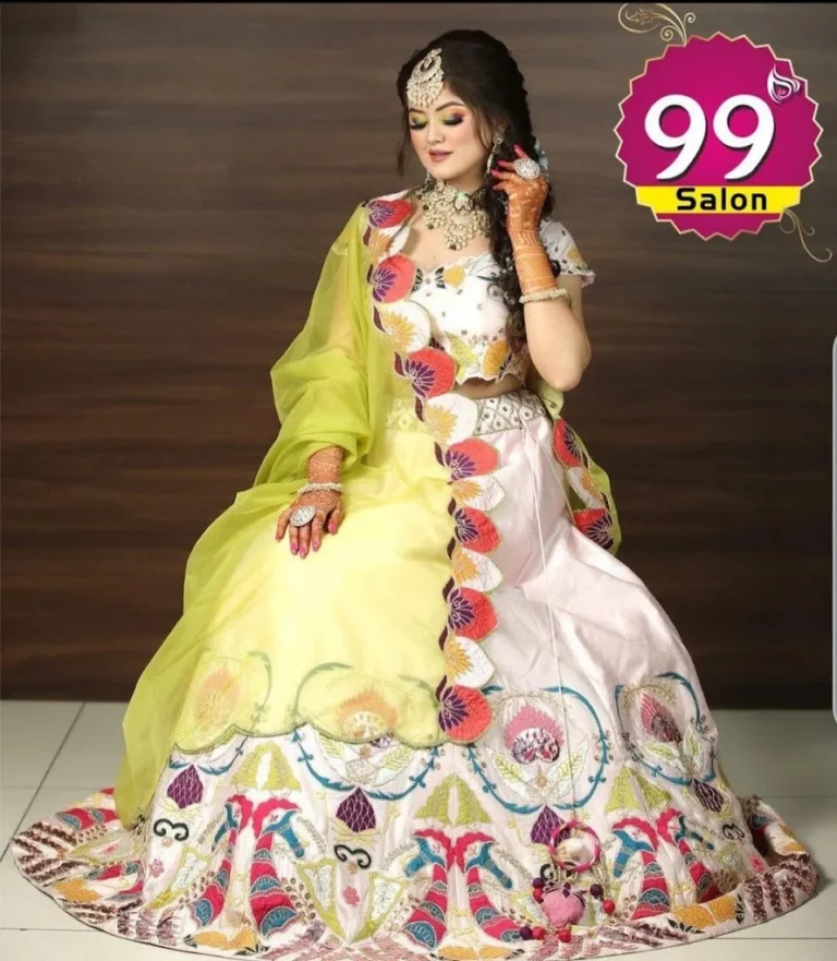 99 Salon N Spa Bathinda party makeup 768x881