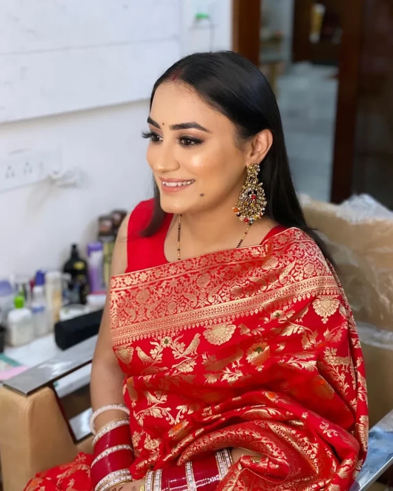 Aishwarya saini makeup studio Kurukshetra natural makeup 768x960