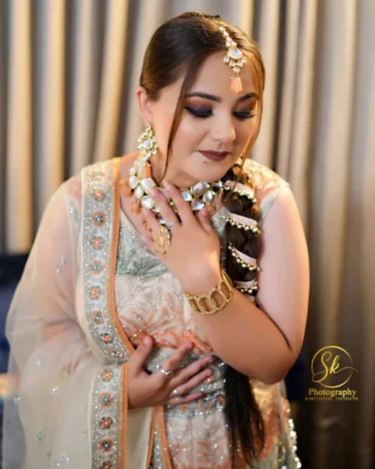 Alyssa Salon Academy Mohali makeup 768x960