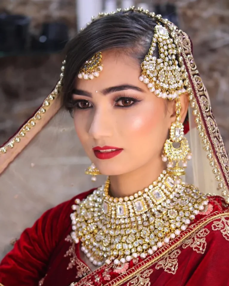 Angels touch women salon Academy Kurukshetra bride 768x960